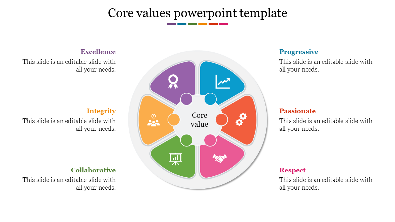core values powerpoint template